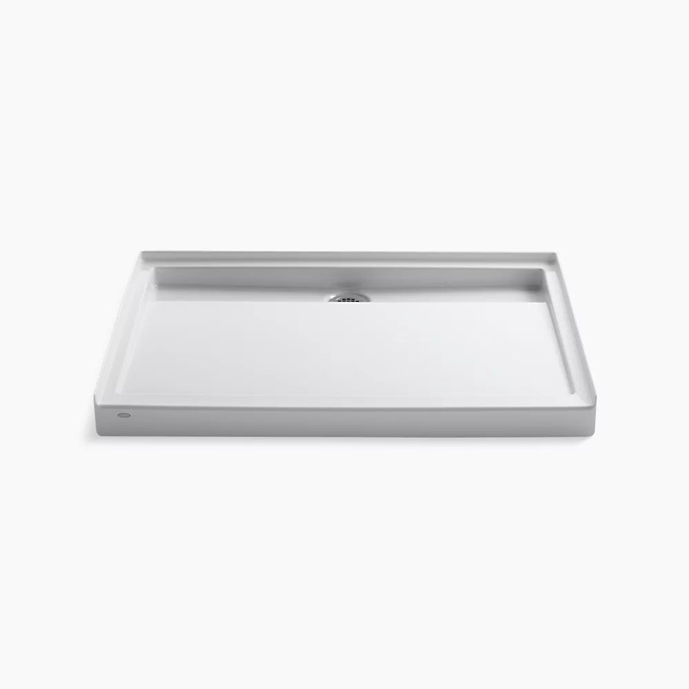 Kohler Groove 48" x 36" Alcove Shower Base, Rear Center Drain