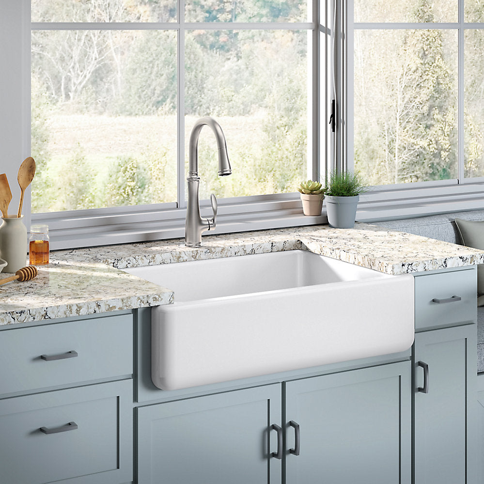 Kohler Whitehaven 32-3/4" Undermount Single-bowl Farmhouse Kitchen Sink
