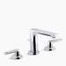 Kohler Avid Widespread Bathroom Sink Faucet 0.5 GPM