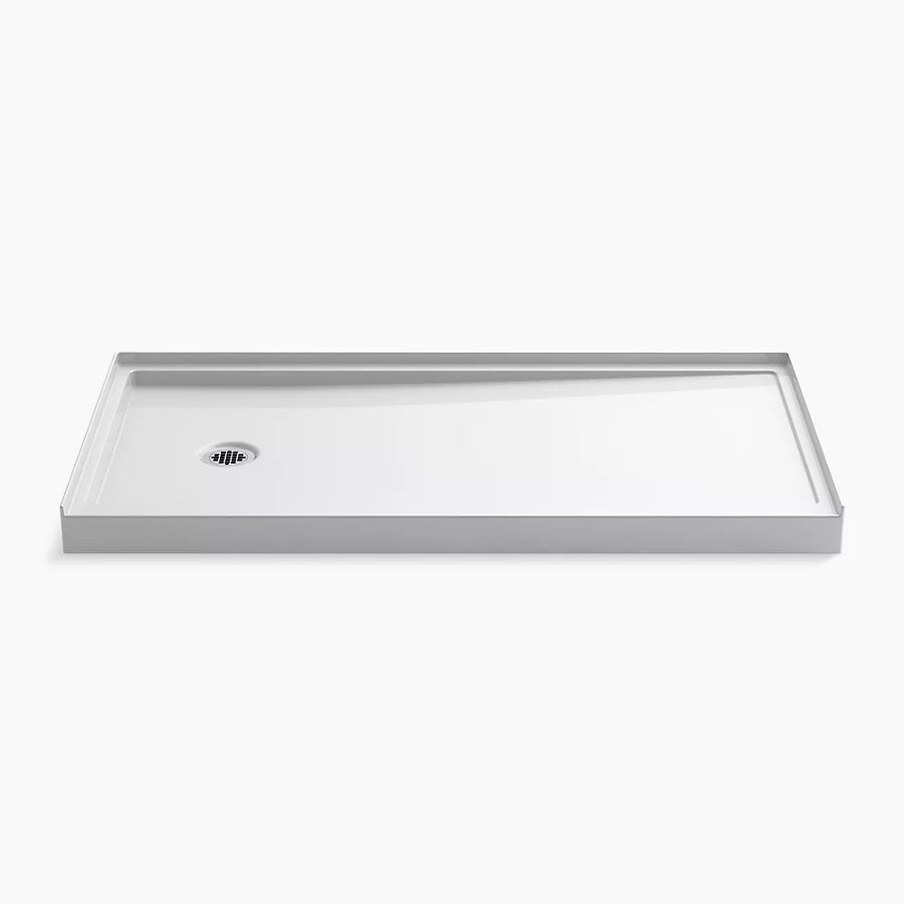 Kohler Rely 60" x 30" Alcove Shower Base Left Drain