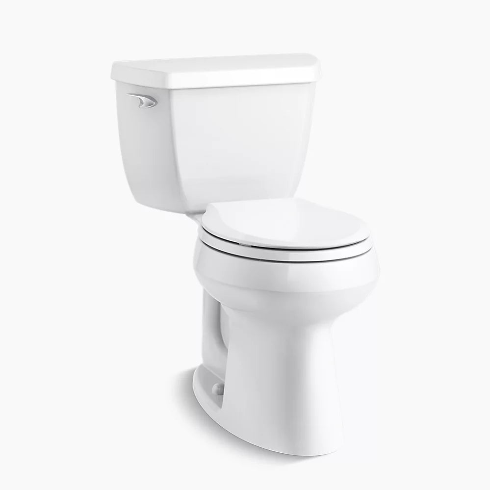 Kohler Highline Classic Two-piece Round-front Toilet, 1.28 Gpf