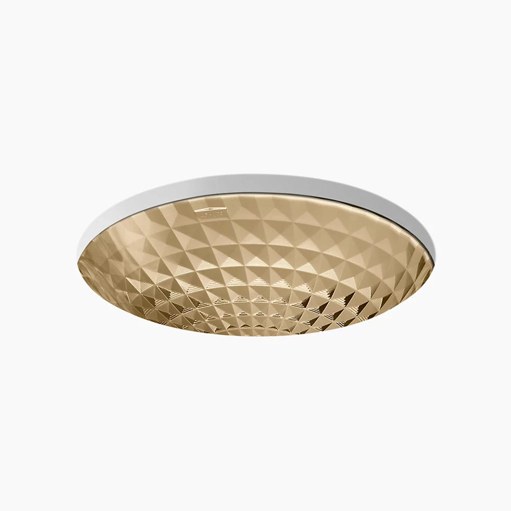 Kohler Kallos 16" Round Undermount Bathroom Sink, No Overflow