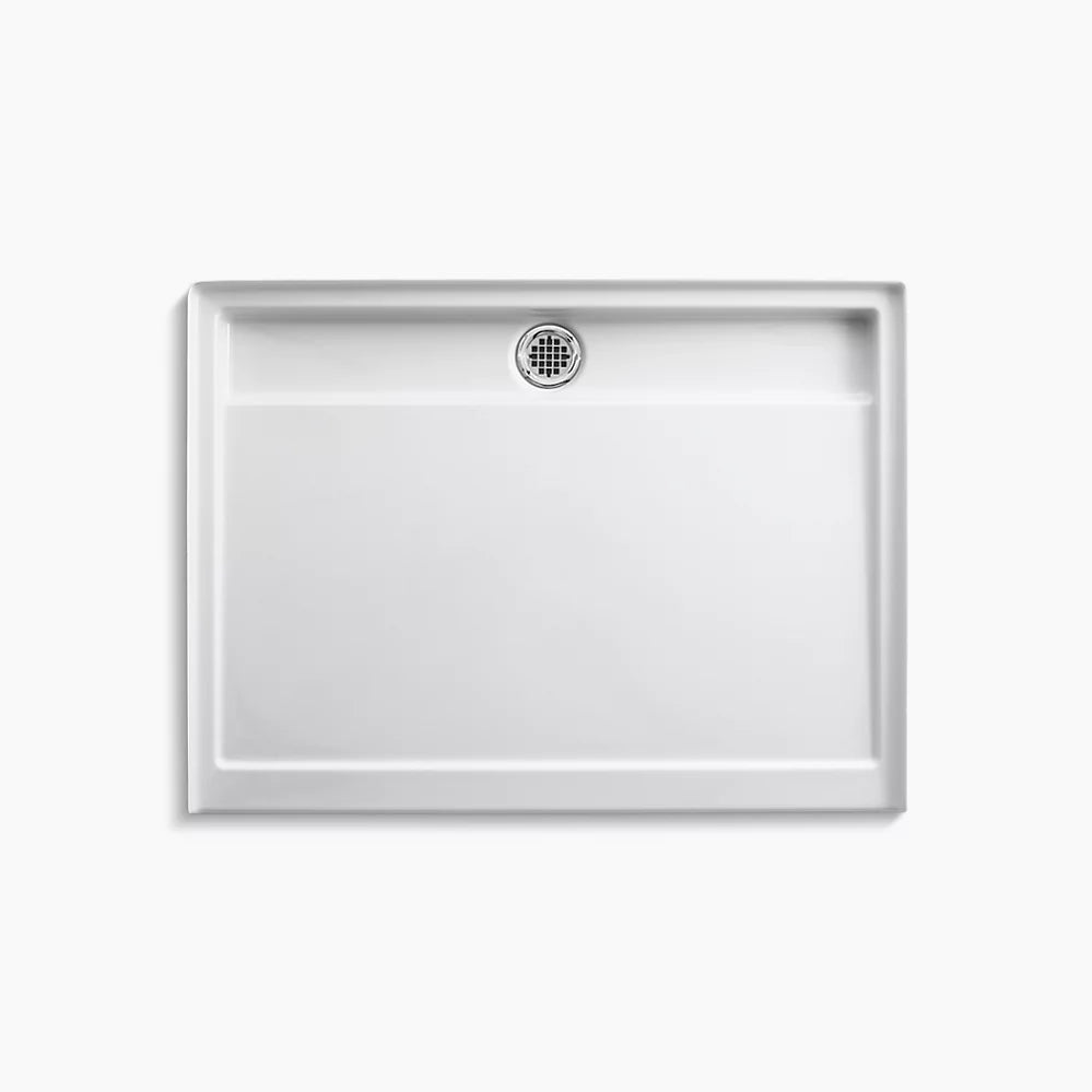 Kohler Groove 48" x 36" Alcove Shower Base, Rear Center Drain