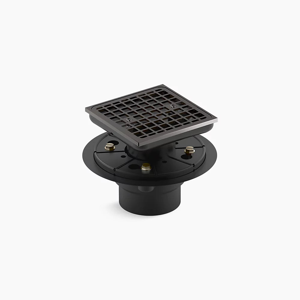 Kohler Clearflo Square Design Tile-In Shower Drain