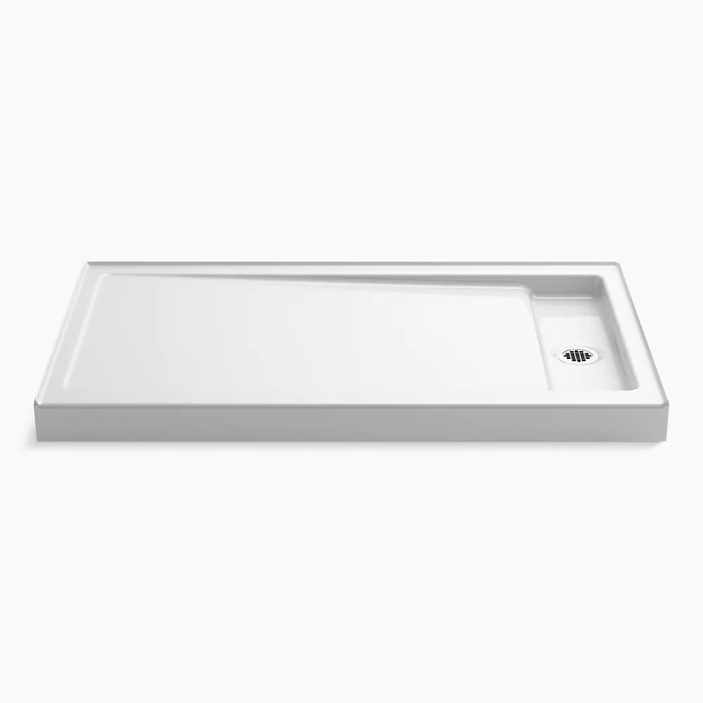 Kohler Bellwether 60" x 34" Alcove Shower Base Right Offset Drain