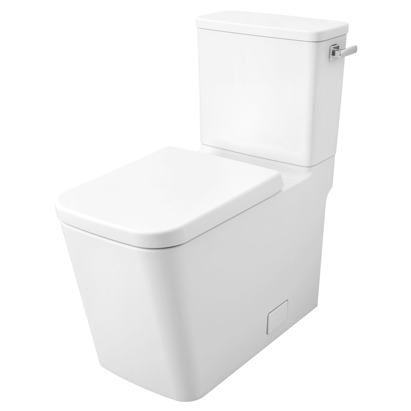 Grohe Eurocube Two-piece Right Height Elongated Toilet With Seat, Right-hand Trip Lever
