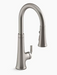 Kohler Tone Touchless Pull-down Single-handle Kitchen Sink Faucet - Vibrant Stainless