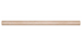IVORY TRAVERTINE HONED PENCIL MOLDING