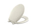 Kohler Cachet Quiet Close Round Front Toilet Seat - Biscuit