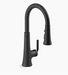 Kohler Tone Pull-down Single-handle Kitchen Sink Faucet - Matte Black