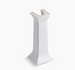 Kohler Memoirs Bathroom Sink Pedestal - White