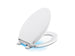 Kohler Cachet Nightlight Quiet-Close Elongated Toilet Seat - White