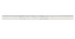 CARRARA WHITE PENCIL MOLDING HONED