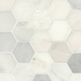 Msi Greecian White 3 Hexagon Mosaic Polished