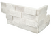 COSMIC WHITE STACKED STONE SPLIT FACE CORNER