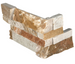 GOLDEN WHITE LEDGER CORNER