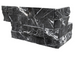 MARQUINA NERO SPLITFACE CORNER