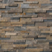 RUSTIC GOLD STACKED STONE