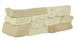 PENINSULA CREAM CORNER STACKED STONE