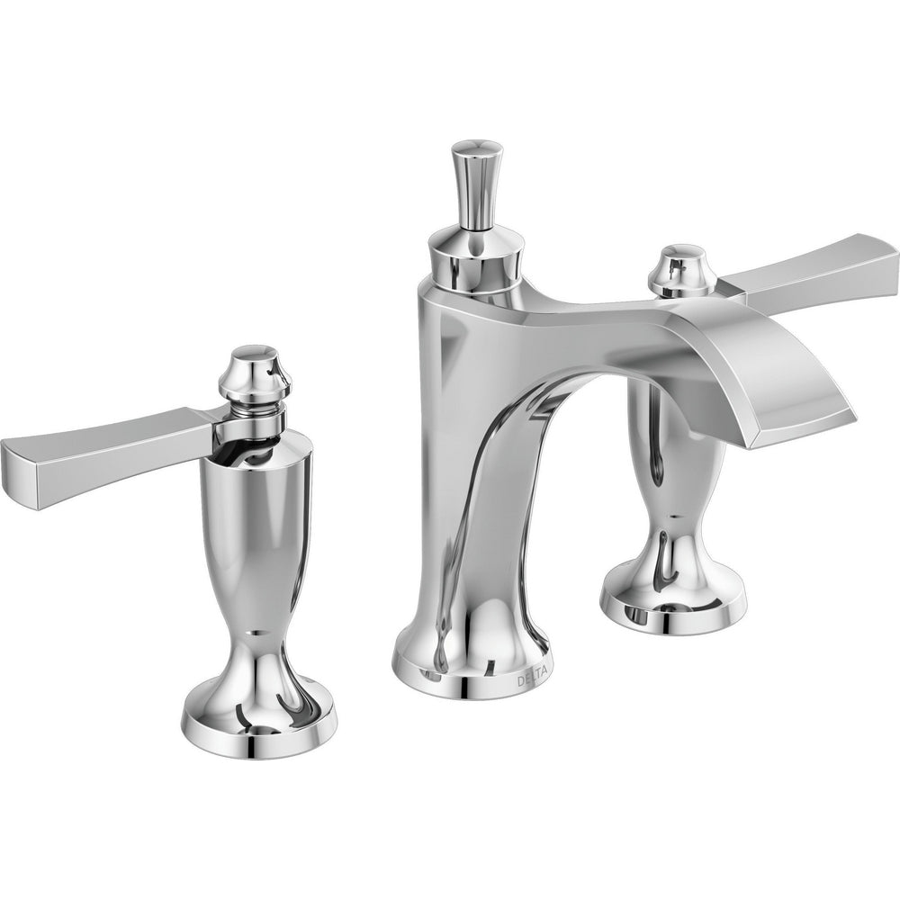 Delta Dorval Two Handle Widespread Bathroom Faucet