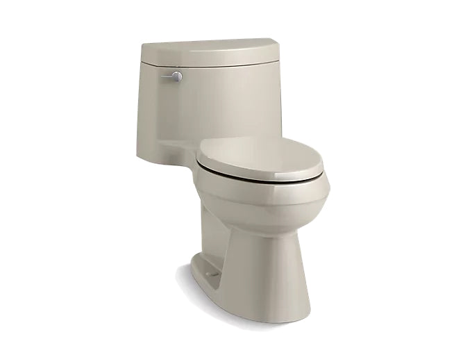Kohler Cimarron Comfort Height One-piece Elongated 1.28 GPF Chair Height Toilet With Quiet-close Seat