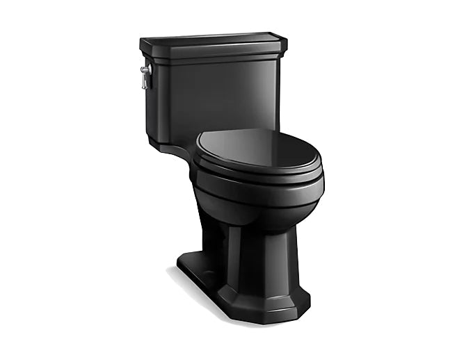 Kohler Kathryn Comfort Height One-piece Compact Elongated 1.28 GPF Chair Height Toilet With Slow Close Seat