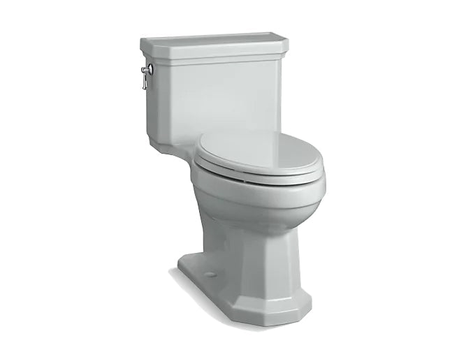 Kohler Kathryn Comfort Height One-piece Compact Elongated 1.28 GPF Chair Height Toilet With Slow Close Seat