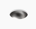 Kohler Bolero Round Drop-in/undermount Bathroom Sink With Satin Finish