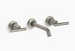 Kohler Purist Widespread Wall-mount Bathroom Sink Faucet Trim With 6-1/4