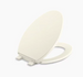Kohler Brevia Quiet-Close Elongated Toilet Seat - Biscuit