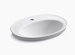 Kohler Serif Drop-in Bathroom Sink With Single Faucet Hole