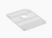 Kohler Efficiency Stainless Steel Sink Rack, 14-1/4