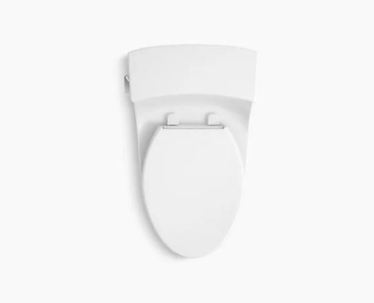 Kohler San Souci Comfort Height One-piece Compact Elongated 1.28 Gpf Chair Height Toilet With Quiet-close Seat