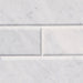 MSI Backsplash and Wall Tile Arabescato Carrara Honed and Big Beveled 4