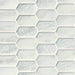 MSI Backsplash and Wall Tile Calypso Picket Pattern Glass Mosaic Tile 12