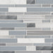 MSI Backsplash and Wall Tile Harlow Interlocking Glass Tile 8mm 12