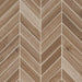 MSI Backsplash and Wall Tile Havenwood Saddle Chevron Matte Mosaic Porcelain Tile 12