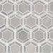 MSI Backsplash and Wall Tile Hexagono Grigio Polished Marble Tile 10mm