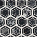 MSI Backsplash and Wall Tile Hexagono Nero Polished Marble Tile