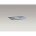 Kohler Marrakesh vanity-top with single faucet hole