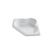 Kohler Tercet 60” x 60” corner bath -White