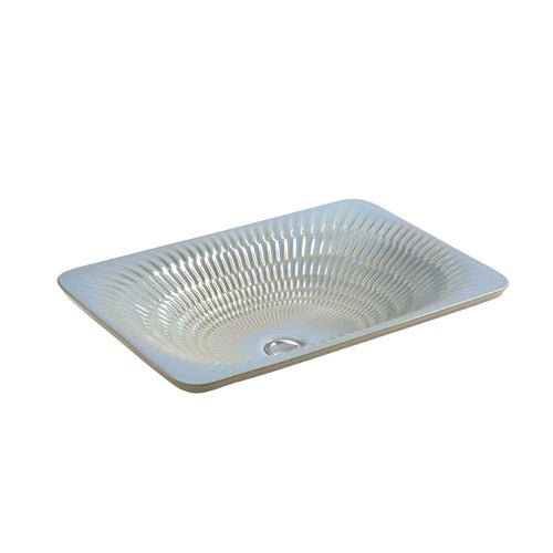 Kohler Derring Carillon Rectangle Wading Pool Vessel bathroom sink - Bluestone Rutile