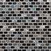 MSI Backsplash and Wall Tile Midnight Pearl Brick Glass and Metal Tile 12