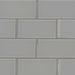 MSI Backsplash and Wall Tile Oyster Gray Subway Glass Tile 3