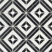 MSI Backsplash and Wall Tile Rhombix Nero Polished 12