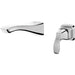 Delta TESLA Single Handle Wall Mount Bathroom Faucet Trim - Chrome (Valve Sold Separately)