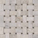MSI Backsplash and Wall Tile Tundra Gray Basketweave Pattern Polished 12