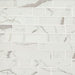 MSI Statuario Celano Interlocking 6mm Mosaic Tile 12