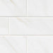 MSI Classique Calacatta Glossy Bullnose Subway Tile 4