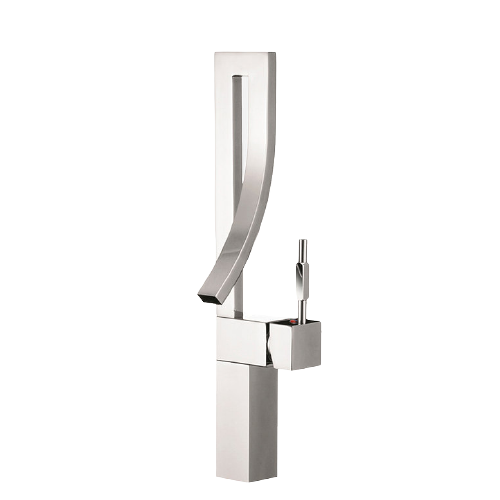Stylish Vanessa Single Handle 17" Bathroom Faucet for Single Hole Brass Vessel Mixer Tap- Polished Chrome B-101C